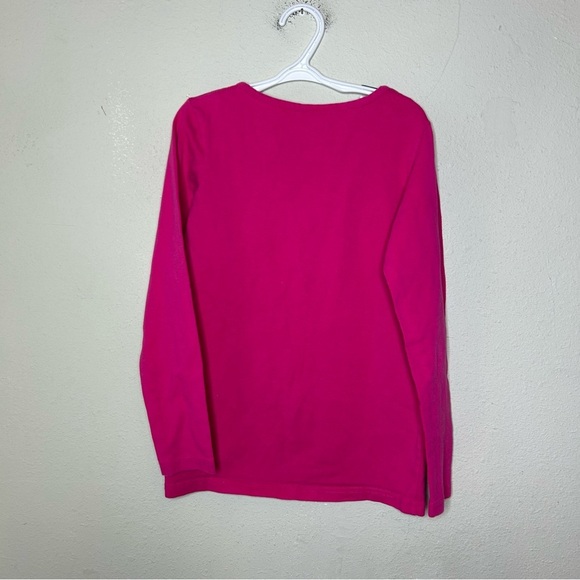 KC Parker by Hartstrings Pink Long Sleeve Tee Size 10 - Picture 6 of 6